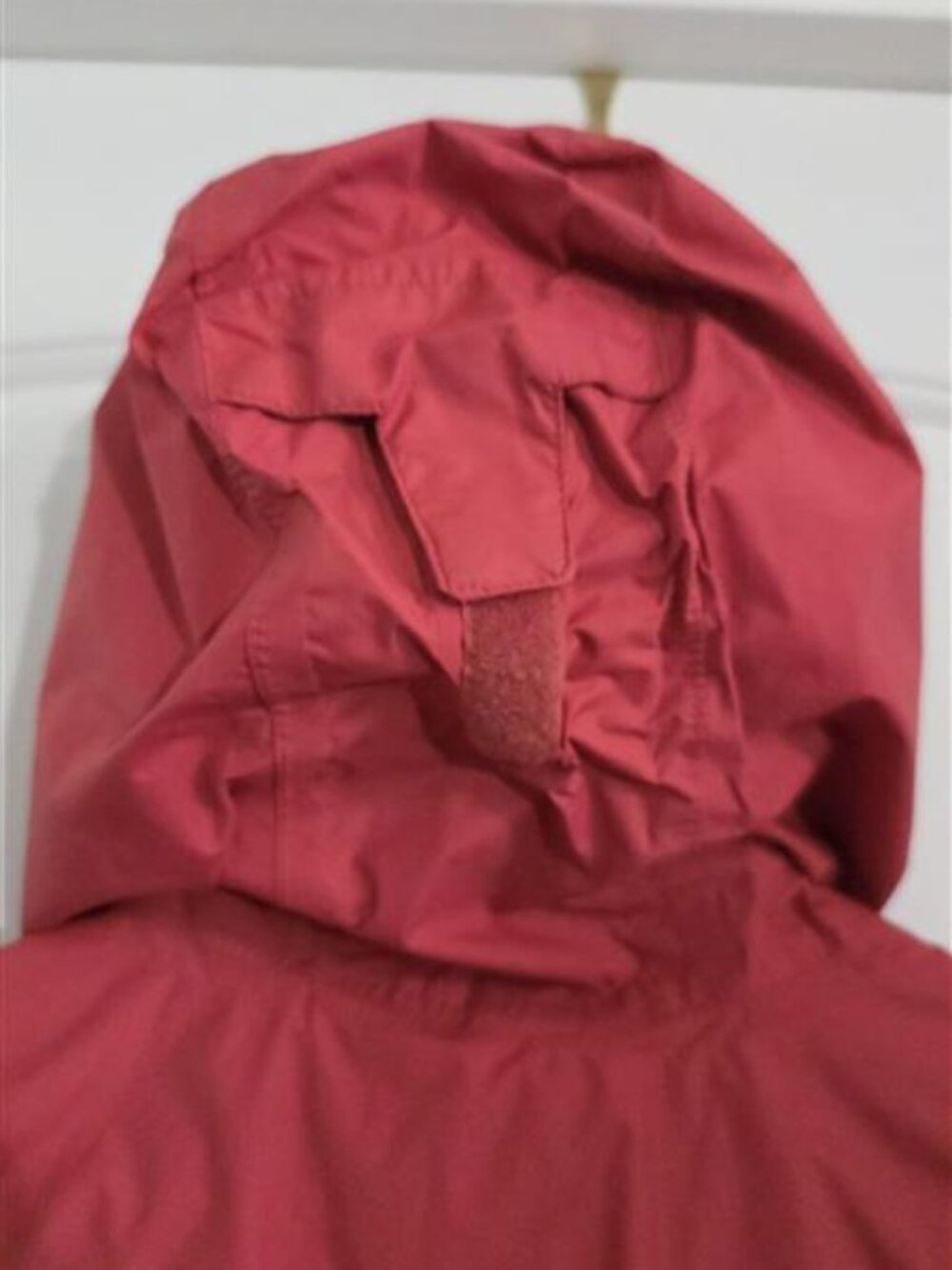 Columbia Coral Pink Hooded Lightweight Rain Jacket Size Large - Picture 10 of 13